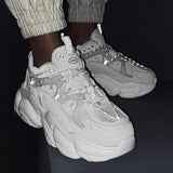 Ins Super Fire Paris Old Shoes Men And Women Trend Korean Version Of The Wild Net Red Putian Poisonous Thick-soled Casual Sneakers