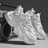 Ins Super Fire Paris Old Shoes Men And Women Trend Korean Version Of The Wild Net Red Putian Poisonous Thick-soled Casual Sneakers