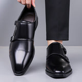 Leather Shoes Men's Business Shoes Oxford
