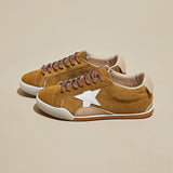 Autumn Retro White Sneakers For Women