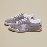 Autumn Retro White Sneakers For Women