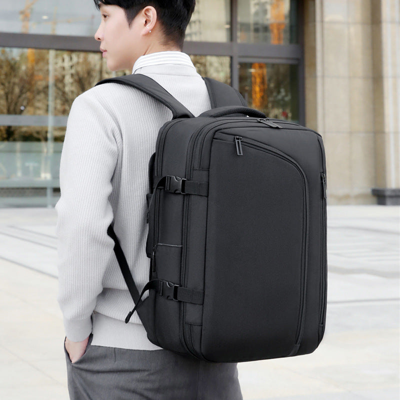 Vacuum Compression Backpack Simple Large Capacity