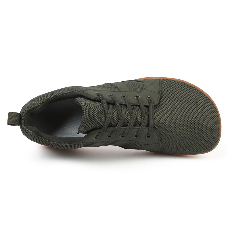 Couple Breathable Lace-up Mesh Shoes Casual Walking Sneakers Men Non-slip Running Sports Shoes Women